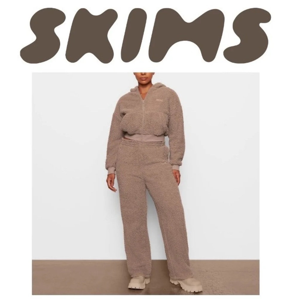 Skims Teddy Jacket + Pants Set - Cozy Collection